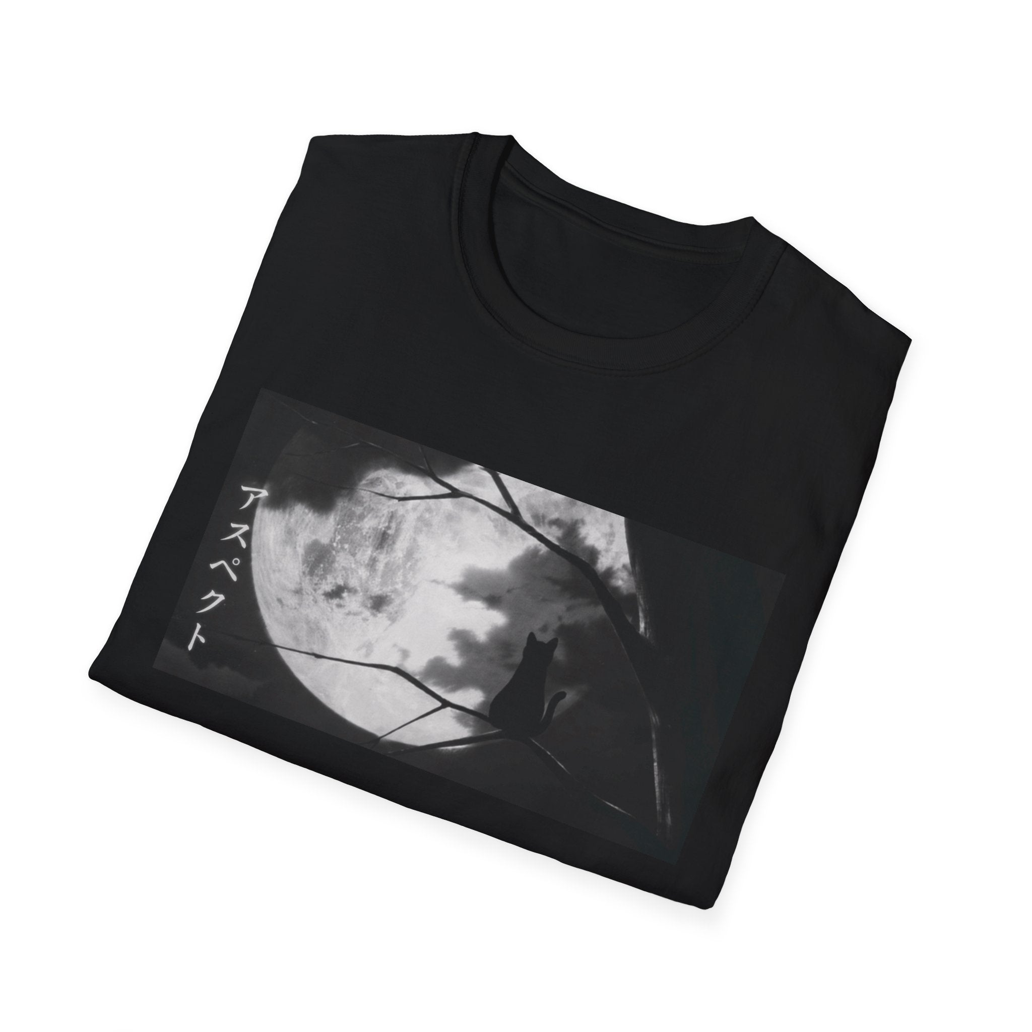 Midnight Moon Cat T-Shirt