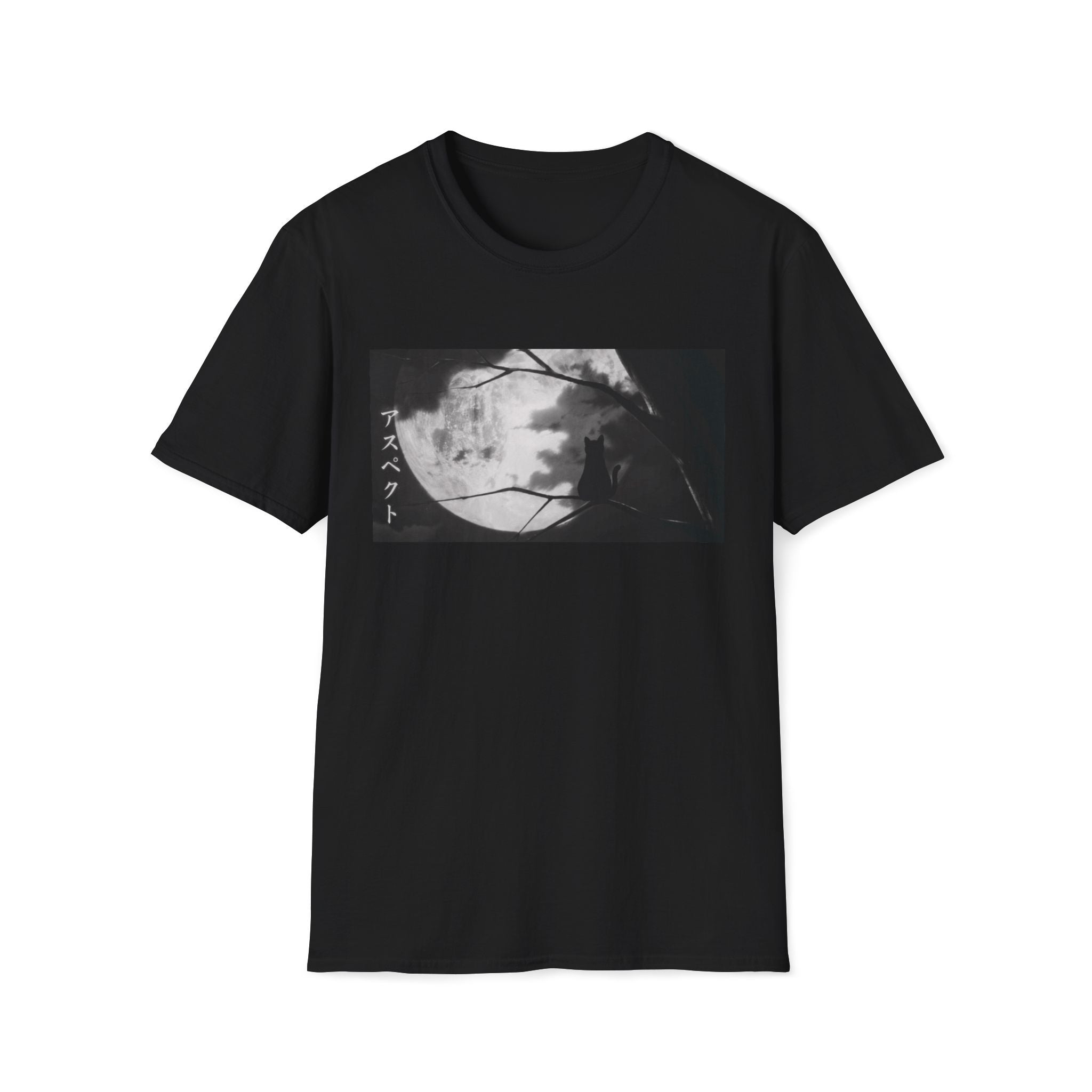Midnight Moon Cat T-Shirt