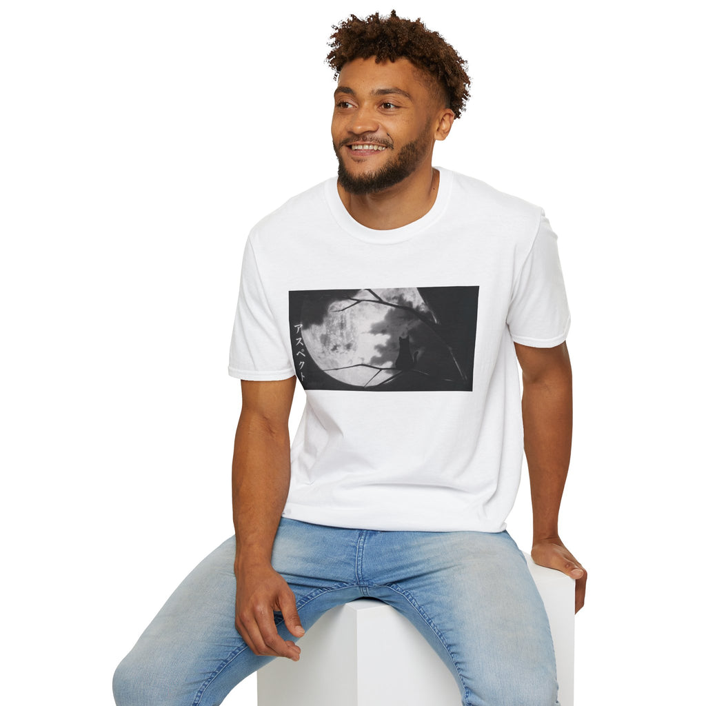 Midnight Moon Cat T-Shirt — ASPECT